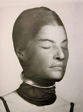 Juliet Browner in Wrapped Scarf by Man Ray 1945